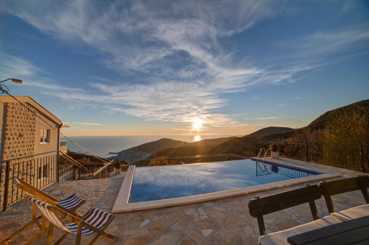 Villa Jelena With Private Pool - Lapcici Budva Kültér fotó